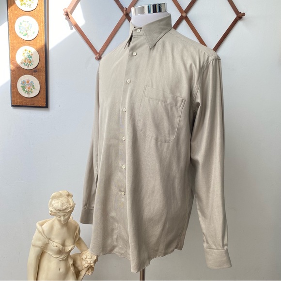 Zanella Made In Italy Patterned Button Down Shirt - Picture 8 of 11